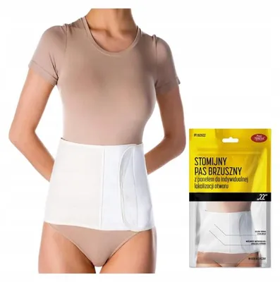 Image de Ceinture abdominale stomique Pani Teresa 121/22 support ajustable