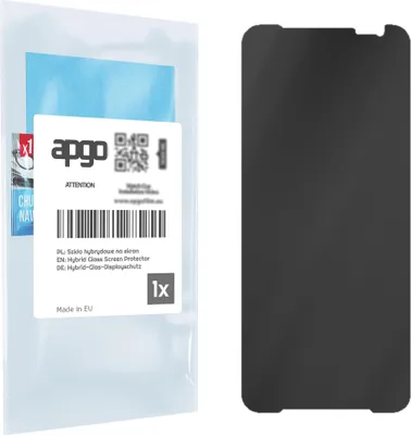 Produktbild von apgo Displayschutzglas Anti-Spähen Schutzglas für Asus ROG Phone 3 Strix - Blickschutzglas Bildschirmschutz, 7H Hybrid Schutzglas mit Keramikbeschichtung [Matt, Full Glue, Anti-Spy]