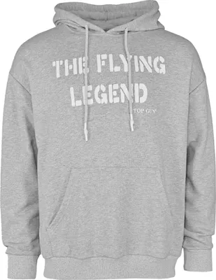 Produktbild von Top Gun Hoodie TG22003 Herren grey melange L