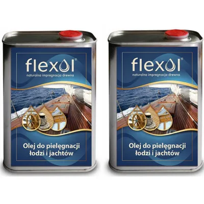 Obrázok produktu pre Bezfarebný olej na starostlivosť o lode a jachty 1L+1L flexol