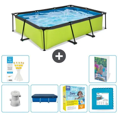 Zdjęcie produktu dla Basen Exit, prostokątny – 300 x 200 x 65 cm – 7 elementów  S276