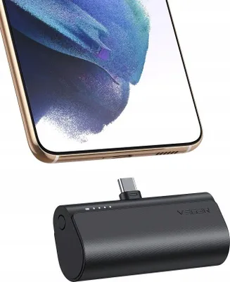 Obrázok produktu pre ČIERNA KOMPAKTNÁ POWERBANK 5000 mAh 20 W USB-C PD QC3.0 RÝCHLE NABÍJANIE