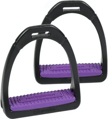 Image de Compositi - Étriers pour enfants Premium Profile ER711 (taille unique) (Violet)