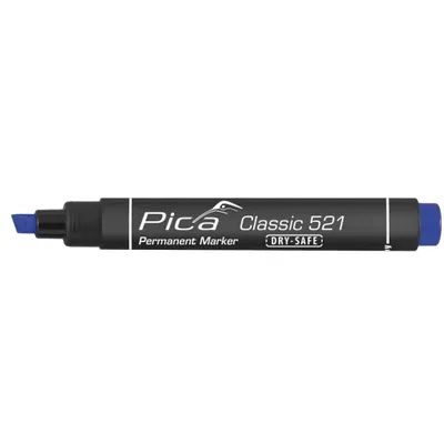 Produktbild von Pica Permanent Marker 2-6mm mit Keilspitze Blau