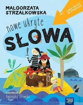 Productafbeelding van Lubię czytać ze strzałką - Nowe ukryte słowa. Książka dla dzieci z wierszami Małgorzaty Strzałkowskiej