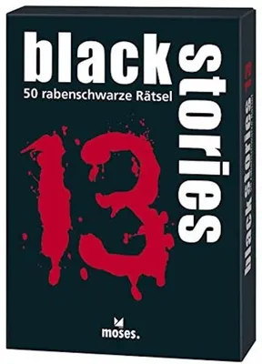 Produktbild von Black Stories - 13 Kinder Detektive Rätsel