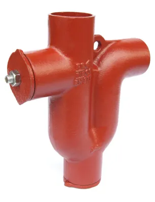 Produktbild von PREIS SML Siphon horizontal/vertikal DN50, muffenlos, gusseisern, 1 Stk.