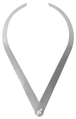 Klei-Schieblehre 10 Zoll – Rostfreier Stahl, 25,8 cm, 97 g