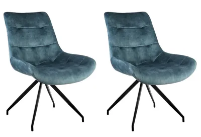Produktbild von LENNYNA B Esszimmerstühle, 2-er set, Petrol, Blau