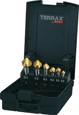 Immagine prodotto di RUKO Set per svasatura e sbavatura DIN 335 Forma C 90° HSS-TiN