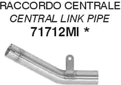 Immagine prodotto di Raccordo centrale ARROW per Kawasaki ZX-6R 636