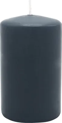 Obrázok produktu pre Parafínová sviečka, antracitová, WENZEL, 100/70 mm, doba horenia cca 44 h, samozhášacia