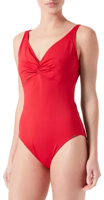 Produktbild von Livia Damen Nancie Odalisqu Badeanzug, Rubinrot, 34