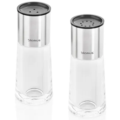 Produktbild von Blomus PEREA, Transparent, Glas, Edelstahl, 38 mm, 38 mm, 95 mm, 2 Stück(e)