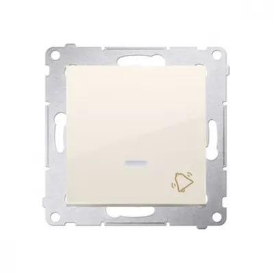 Obrázok produktu pre Kontakt-Simon DD1L.01/41, Tlačidlový spínač, Plast, Biela, IP20, IP44, 250 V, 10 A