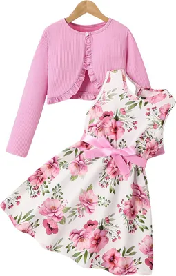 Productafbeelding van Currero Jurk Meisjes Roze 7-8Y
