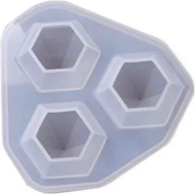Produktbild von Diamantförmige Silikonform zur Schmuckherstellung, DIY-Harzguss-Handwerksformwerkzeug-L