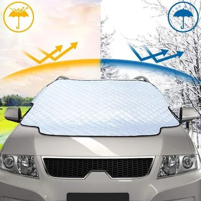 Produktbild von Windschutz Vorruithose 4-lagig robust 193x126cm Schnee Sonnen