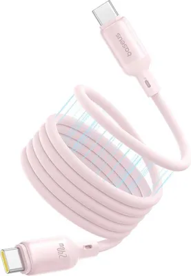 Obrázok produktu pre Baseus P10376800411-00, 1 m, USB C, USB C, Ružová