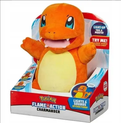 Zdjęcie produktu dla ORBICO Charmander - płomień - interaktywny pluszak