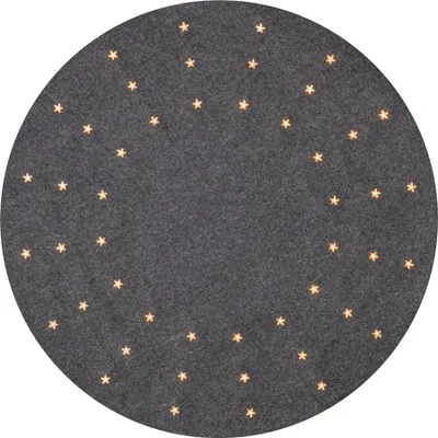 Obrázok produktu pre EGLO LED stropný vianočný stromček, sukňa na vianočný stromček so svetlom, okrúhly strop pod vianočný stromček, stropný vianočný stromček osvetlený, teplá biela, s káblom, Ø 80 cm