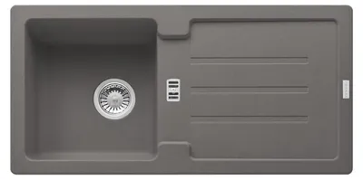 Immagine prodotto di Franke Smart Strata lavello da incasso Fragranit STG 614-86 Grigio pietra Manopola girevole da 45 cm 114.0259.826