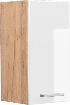 Produktbild von Hängeschrank Vicco R-Line Weiß Hochglanz 30 cm, Model 37114
