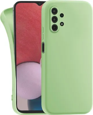 Produktbild von Hülle für Samsung Galaxy A32 5G - Handyhülle mit Kameraschutz Cover aus Silikon in Grün