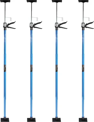 Produktbild von Bituxx 4x Schnellspannstütze Deckenstütze Einhandstütze Montagestütze 115-290 cm (2 Paar) MS-17506