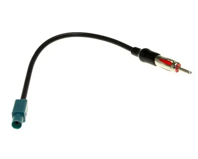Image de Adaptateur d'antenne radio Câble Plug&Play prise DIN sur connecteur FAKRA #1201