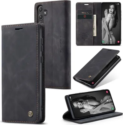Produktbild von Samsung Galaxy A55 Hülle - CaseMe 013 Klapphülle - Schwarz