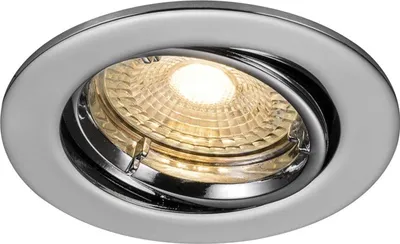 Produktbild von 3er-Pack Nordlux Carina 2700 LED Einbauleuchte GU10 3x5W dimmbar Warmweiss Chrom 49490133