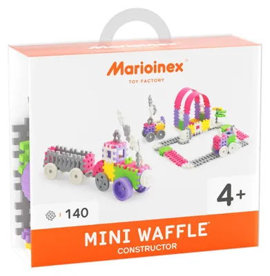 Obrázok produktu pre Stavebnice Mini Waffle pre dievčatá, 140 dielov