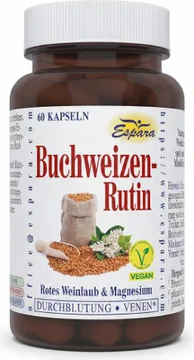 Obrázok produktu pre Pohánka Rutín Kapsule 60 kapsúl
