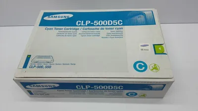 Produktbild von Samsung Tonerkartusche CLP-500D5C/ELS Cyan für Samsung CLP500