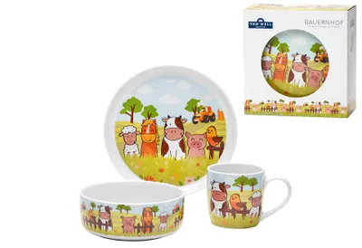Produktbild von Van Well Kinderset 3-tlg. BAUERNHOF