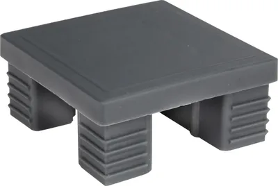Produktbild von Floraworld Pfostenkappe Steckzaunsystem 6,8 x 6,8 cm Kunststoff anthrazit