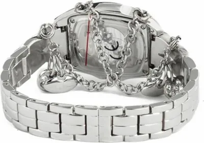 Productafbeelding van Chronotech 7008LS/06M, dameshorloge, roestvrijstalen kast, metalen band