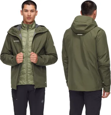 Produktbild von Mammut Convey 3 in 1 HS Hooded Jacket Herren Outdoor Jacke Wanderjacke Kopie : M