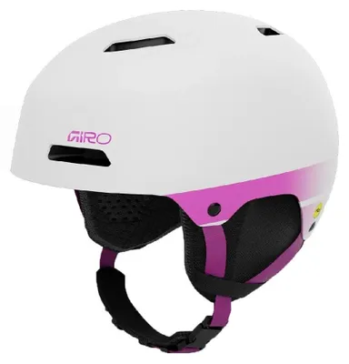 Produktbild von Giro Ledge FS MIPS Skihelm, Freestyle Helm, ABS-Hartschale mit EPS, MIPS® Schutz, Matte White/Pink