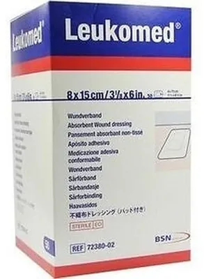 Obrázok produktu pre LEUKOMED STERILNÁ PFL 8x15 cm, 50 St PFL