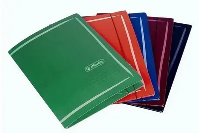 Zdjęcie produktu dla Teczka z gumką A4 Mix kolorów HERLITZ