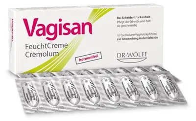 Image de Vagisan crème humide Cremolum 16 pces