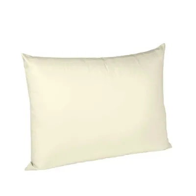 Produktbild von fleuresse Mako Satin Kissenbezug Colours Uni 40x60 cm Creme