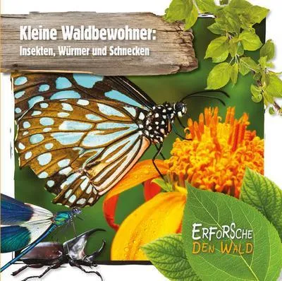 Immagine prodotto di Kleine Waldbewohner: Insekten, Würmer und Schnecken