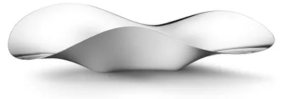 Productafbeelding van Georg Jensen INDULGENCE OYSTER Tablett Edelstahl hochglanzpoliert 3586857
