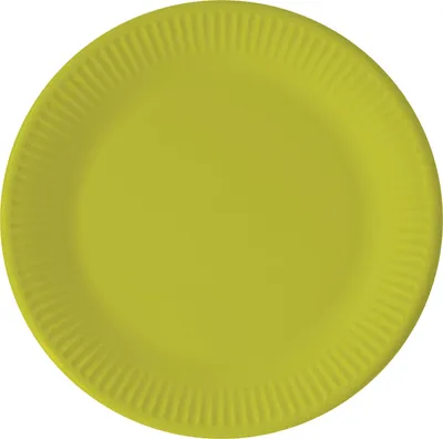 Produktbild von 8 Eco Pappteller Paganini grün 23cm