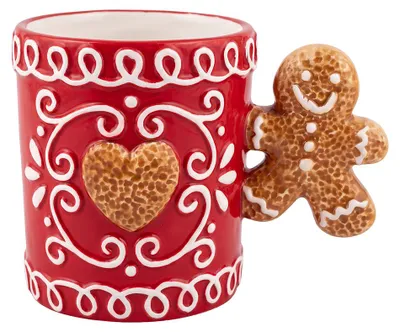 Produktbild von Clayre & Eef Tasse Rot Keramik