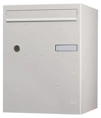 Image de Boîte à colis - Atout -  blanc mat satiné - 1 porte