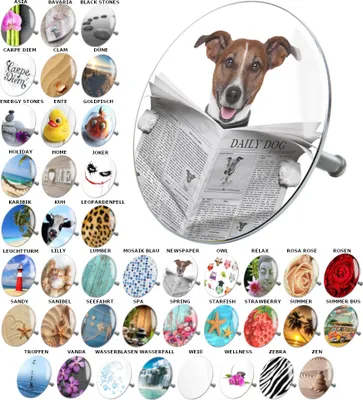 Produktbild von SANILO® Badewannenstöpsel, Newspaper